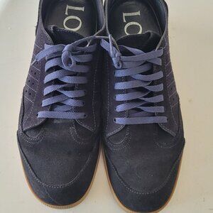 Loewe Black Suede Low Top Sneakers EU43